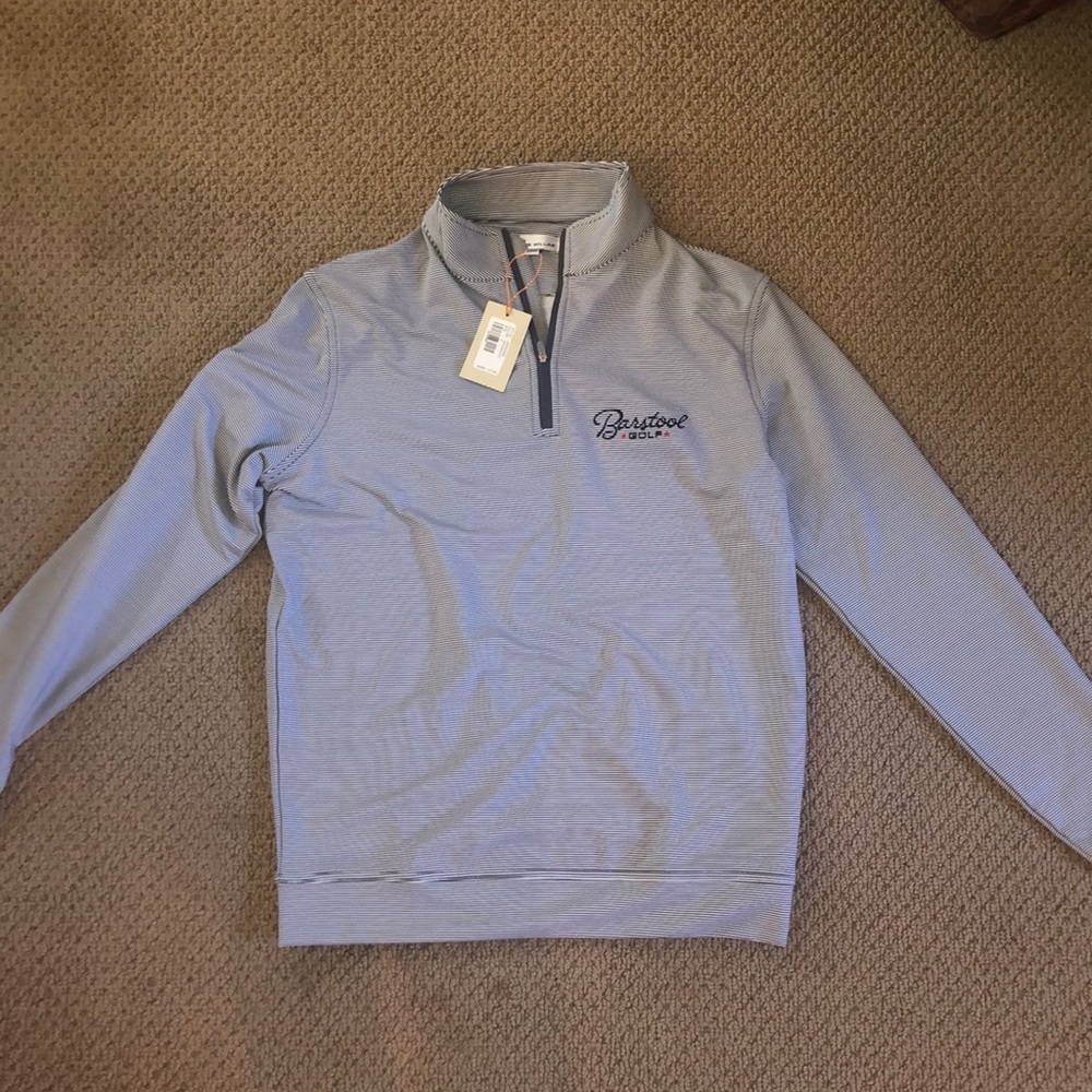 **NWT** Peter Millar Barstool Golf Quarter Zip